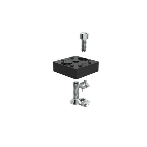 Fissaggio per profilati in alluminio - FAS 505 series - Robotunits GmbH - industriale / in acciaio zincato / in acciaio galvanizzato
