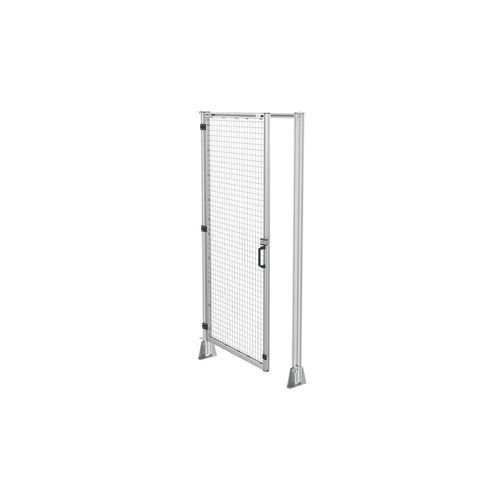 Porta battente - SAS1044 series - Robotunits GmbH - con cerniera / in plastica / in acciaio