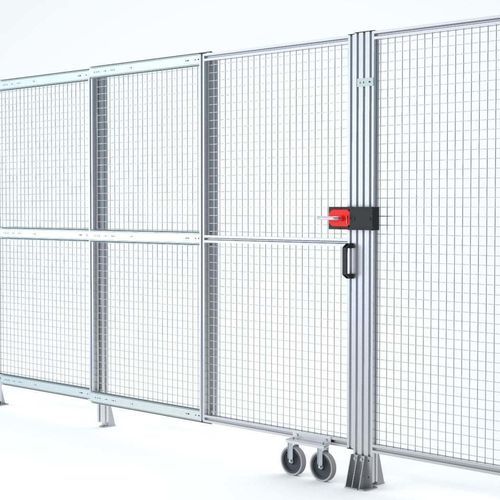 Porta scorrevole - Robotunits GmbH - per interno / di sicurezza / telescopica