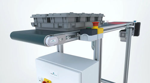 Sistema di trasporto per macchina automatica - Robotunits GmbH - per applicazioni industriali / per robot / per quadro di comando