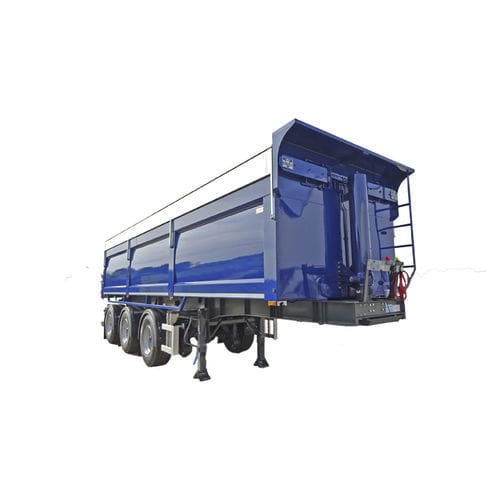 Rimorchio con cassone ribaltabile -  Trailer Tippers - Vossebelt - per attrezzatura industriale / a 3 assi / trainato