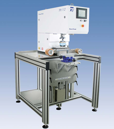 Macchina tampografica a calamaio chiuso - TPX 112 - Teca-print - monocromatica / per l'industria tipografica / elettromeccanica