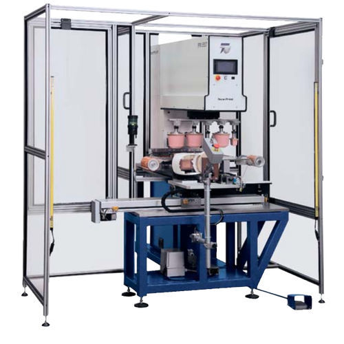 Macchina tampografica per l'industria tipografica - X5 series  - Teca-print - con touch screen / elettromeccanica / programmabile