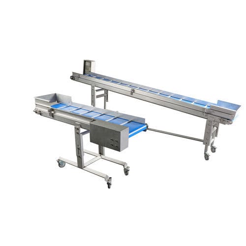 Trasportatore a nastro - SC series - ProFruit Machinery - a inclinazione regolabile / dritto / per cernita