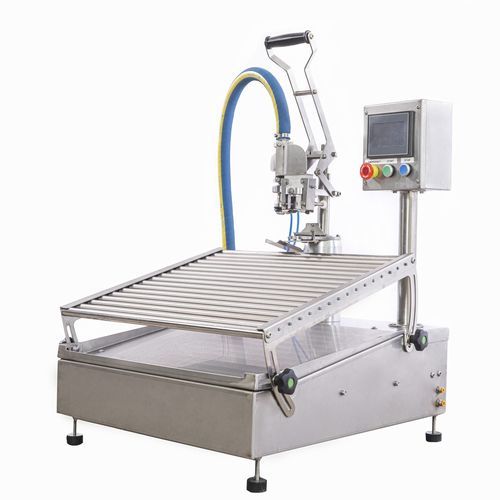 Riempitrice semiautomatica - MINIFLOW - ProFruit Machinery - per sacchi / per liquidi / per l'industria agroalimentare