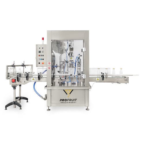 Riempitrice chiuditrice manuale - ProFruit Machinery - per flaconi / monoblocco / pneumatica
