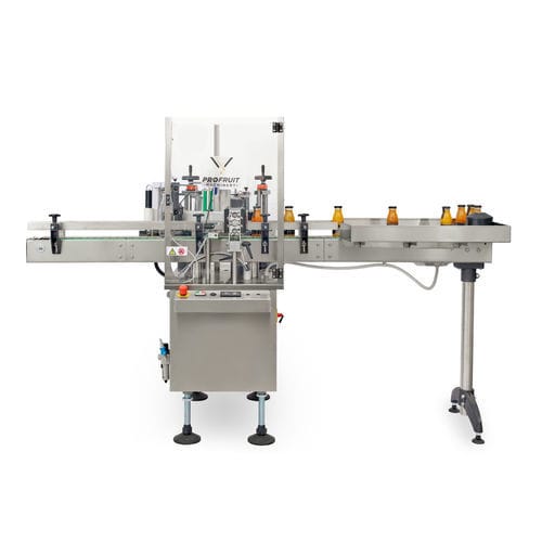 Etichettatrice automatica - ProFruit Machinery - per bottiglie / per l'industria agroalimentare / per etichette adesive