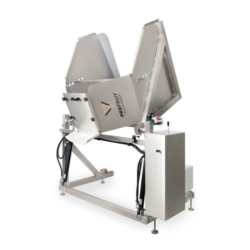 Ribaltatore idraulico - UNLOADER 800 - ProFruit Machinery - di casse / in metallo / elevabile