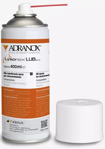 Olio di lubrificazione - Lysonox® LUB - Adranox - minerale / per applicazioni farmaceutiche / spray