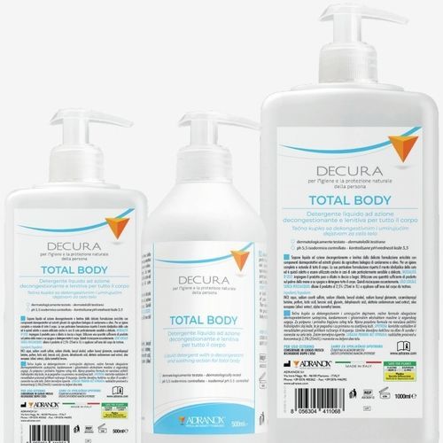 Detergente biologico - Decura Total Body - Adranox - a base acqua / disossidante / non infiammabile