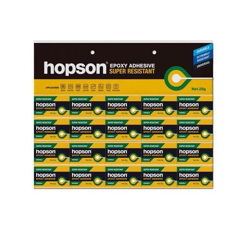 Colla-mastice epossidica - HEP-006 - Ningbo Hopson Chemical Industry Co., Ltd - bicomponente / multiuso / per applicazioni automotive