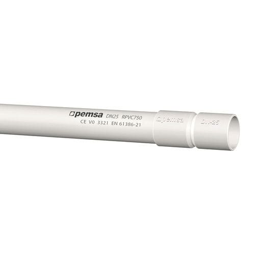 Guaina di protezione - RPVC750 - Pemsa Cable Management, S.A. - tubolare / per cavi elettrici / in plastica