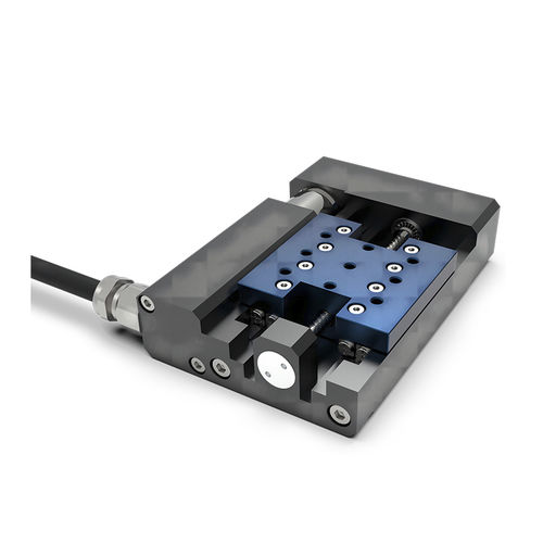 Piastra di posizionamento micrometrica - E-SVMMS60-X25 - NATSU PRECISION TRADE LIMITED - lineare / con motore lineare / 1 asse