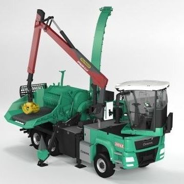 Cippatrice mobile - HEM 593 R-Cobra - JENZ GmbH Maschinen- und Fahrzeugbau