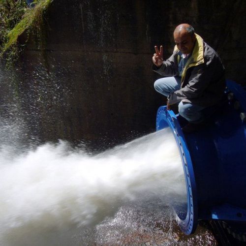 Valvola a pistone con guarnizione - DI NICOLA INFINAM - manuale / per controllo di flusso / per acqua