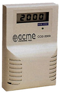 Rilevatore monogas - CO2-2000  - Acme Engineering Products Ltd. - di corrente / di biossido di carbonio / CO2