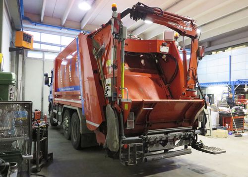Controllo accessi per cassonetto - Baron Srl