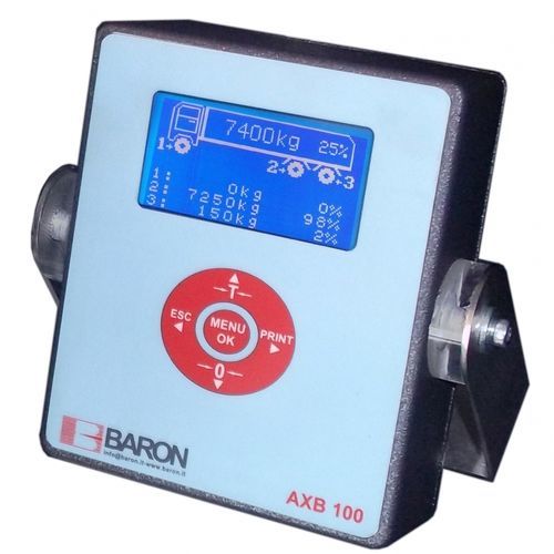Indicatore di sovraccarico digitale - AXB.100 - Baron Srl - ad incastro / robusto / per carrello elevatore