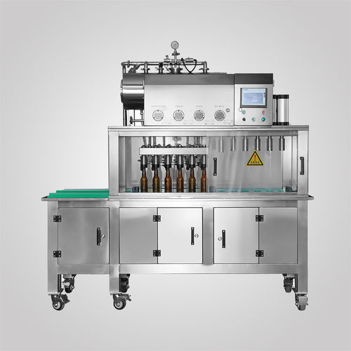 Riempitrice semiautomatica - Shandong Tiantai Beer Equipment Co.,Ltd - per bottiglie in vetro / per bevande alcoliche / per bevande