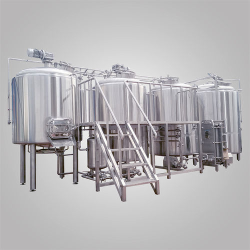 Sistema di birrificazione in acciaio inossidabile - Shandong Tiantai Beer Equipment Co.,Ltd - con riscaldamento a vapore / a fuoco diretto