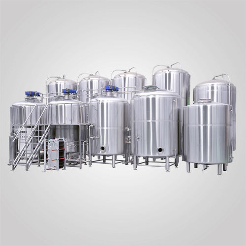 Sistema di birrificazione in acciaio inossidabile - Shandong Tiantai Beer Equipment Co.,Ltd - con riscaldamento a vapore / a fuoco diretto