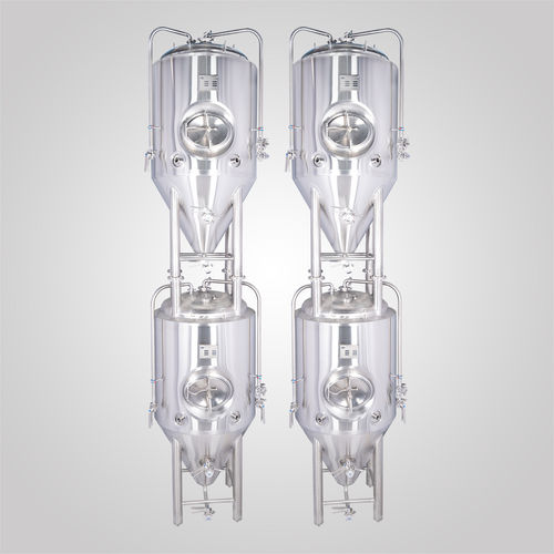 Serbatoio per birra - Shandong Tiantai Beer Equipment Co.,Ltd - in acciaio inossidabile / cilindrico / a fondo conico