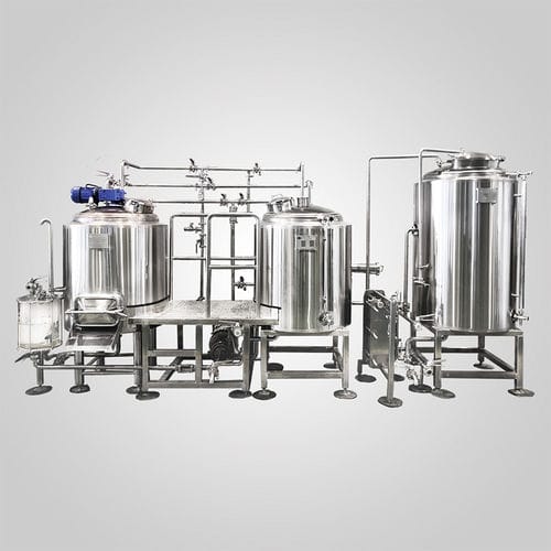 Sistema di birrificazione in acciaio inossidabile - Shandong Tiantai Beer Equipment Co.,Ltd - con riscaldamento a vapore / con riscaldamento elettrico