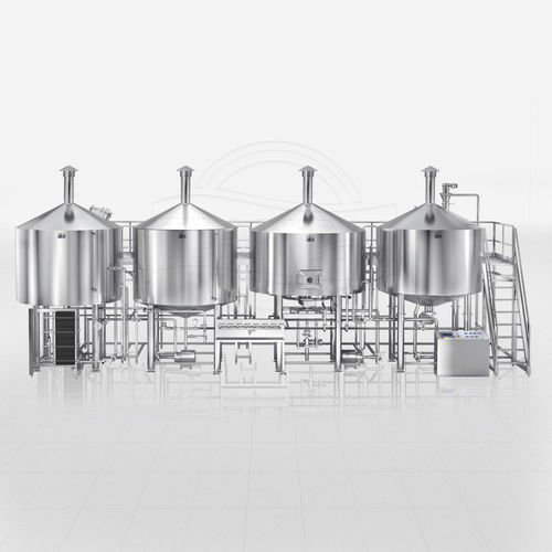 Sistema di birrificazione per applicazioni industriali - Shandong Tiantai Beer Equipment Co.,Ltd - per birrificio / verticale / in acciaio inossidabile