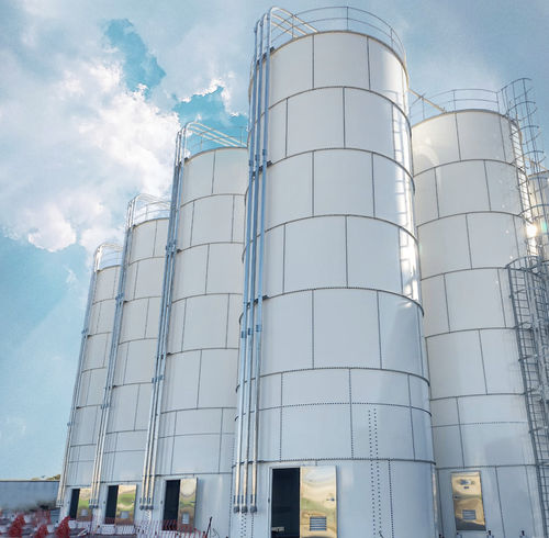 Silo bullonato - SYCSA - per granulati / per cemento / per calcare