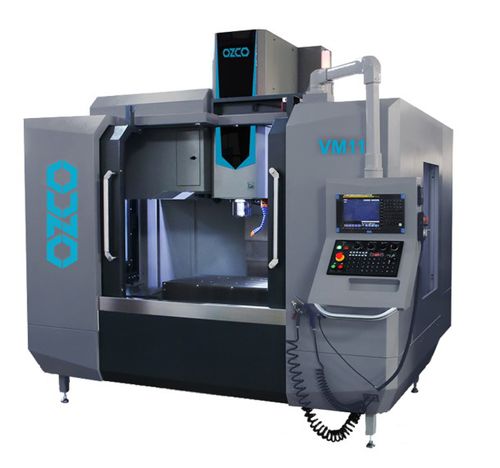 Centro di lavoro CNC verticale - VM11 - Ozco Metalworking Machines - 3 assi / con tavola rotante / BT 40