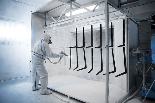 Cabina di verniciatura aperta - Epcon Industrial Systems, LP - per pezzi di ricambio / manuale / su misura