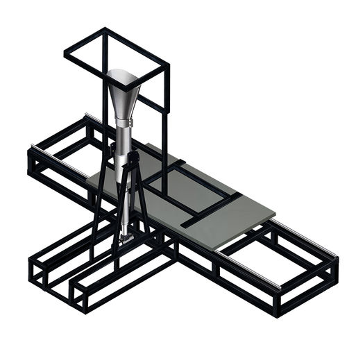 Impianto per prove di reazione ai fuochi - OBT SC - Motis Fire Technology Co., Ltd. - per materiale di rivestimento / per il settore aeronautico / con bruciatore