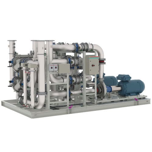 Raffreddatore d'acqua - Hitachi Energy - per motore e trasmissione / su misura / su skid