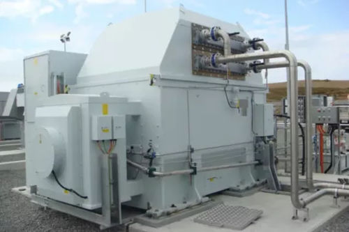 Condensatore raffreddato - Hitachi Energy - in acciaio / per rete elettrica / rapido