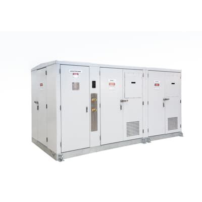 Batteria di condensatori automatica - ABBACUS - Hitachi Energy - di fattore di potenza / fissa / per esterni
