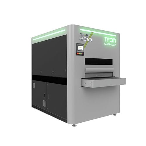 Sbavatrice di angoli - Surfacer® TF-R 2510 - TFON Machine - di finitura / per pezzi in alluminio / per pezzi in acciaio