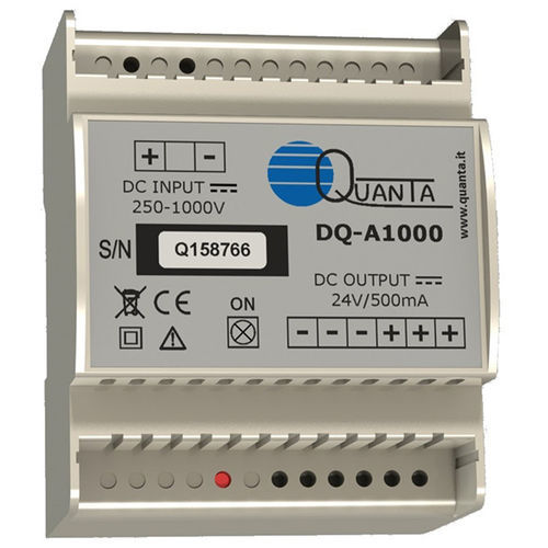 Alimentatore elettrico su guida DIN - DQ-A1000 - QUANTA S.r.l. - DC/DC / con protezione contro cortocircuiti / con protezione contro il surriscaldamento