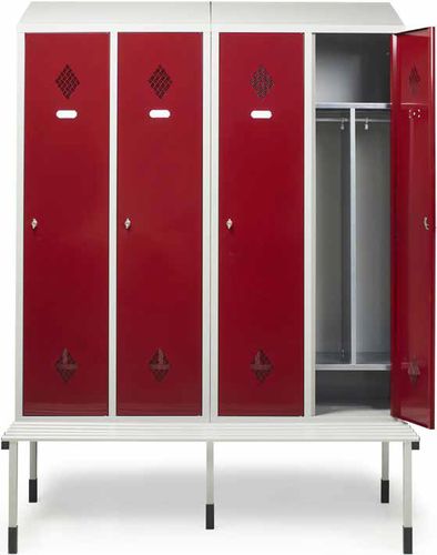 Armadio spogliatoio per ufficio - 109/11/4 - Arredindustria e Lory Srl - da ufficio / per fabbriche