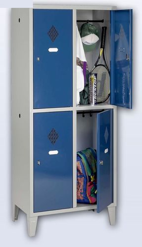 Armadio spogliatoio per ufficio - 109/10D mod. 2+2 - Arredindustria e Lory Srl - da ufficio / per impresa / per fabbriche