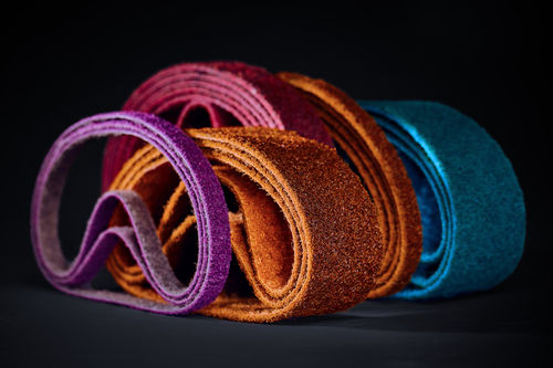 Banda abrasiva stretto - Danpoort International Abrasives B.V. - per rettifica / per levigazione / per legno