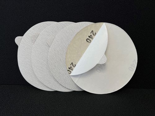Disco abrasivo al ossido di alluminio - Danpoort International Abrasives B.V. - per levigatura / con adesivo sensibile alla pressione
