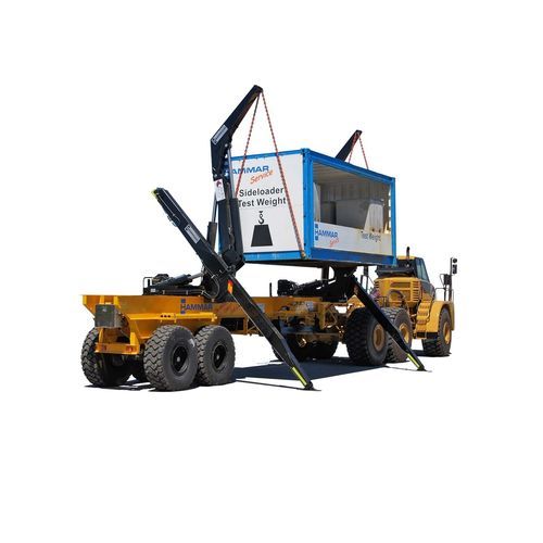 Carrello elevatore laterale elettrico - Hammar - con conducente seduto / per movimentazione / da trasporto