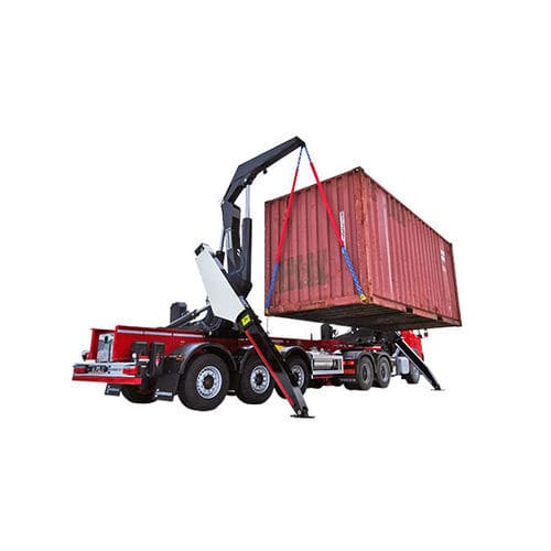 Carrello elevatore laterale su autotelaio - 195 series - Hammar - con motore diesel / con conducente seduto / per movimentazione