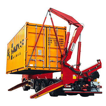 Carrello elevatore laterale su autotelaio - 180 series - Hammar - diesel / con conducente seduto / per movimentazione