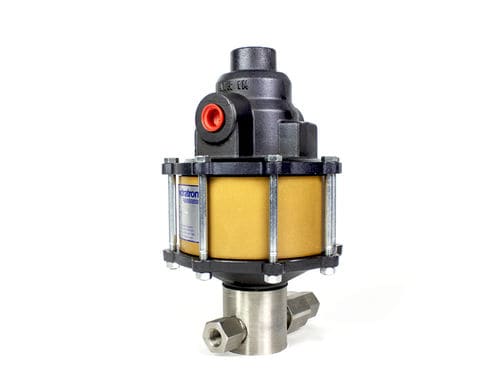 Pompa alternativa - AZ-1 series - HYDRATRON - per olio / ad aria / azionata ad aria