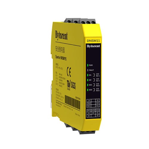 Relè di sicurezza 1NA - Quanta-DNSM11S - Bytorent Technology Co., Ltd. - 1NC / IEC / su guida DIN