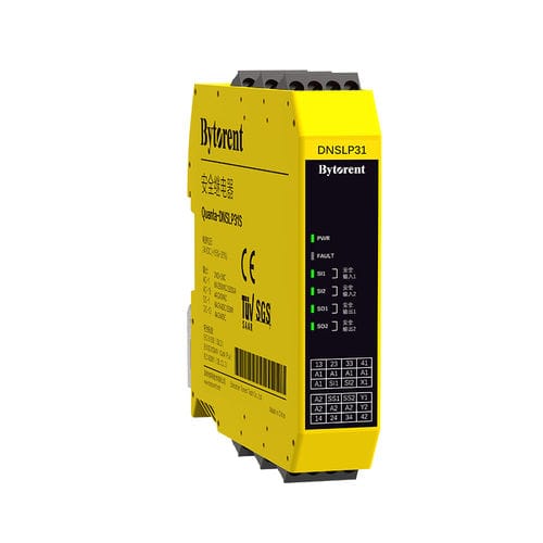 Relè di sicurezza per barriera fotoelettrica - Quanta-DNSLP31S - Bytorent Technology Co., Ltd. - 3NA / PNP / 1NC