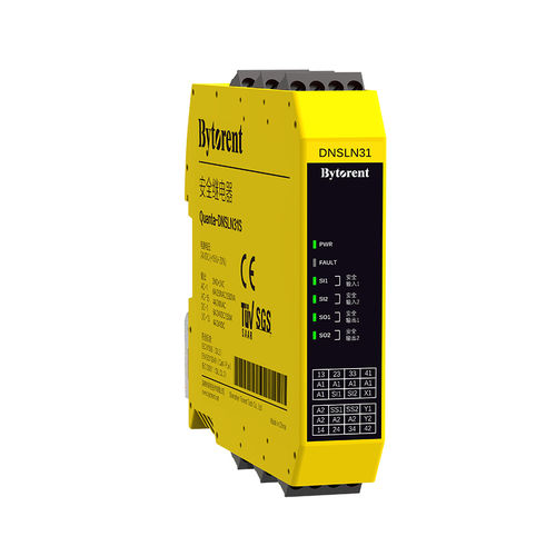 Relè di sicurezza per barriera fotoelettrica - Quanta-DNSLN31S - Bytorent Technology Co., Ltd. - 3NA / PNP / 1NC