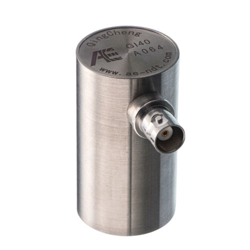sensore per emissione acustica con preamplificatore integrato - QAWRUMS Ltd.