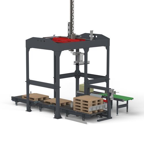 Pallettizzatore per sacchi - Brolla - per casse / cartesiano / per l'industria dell'imballaggio